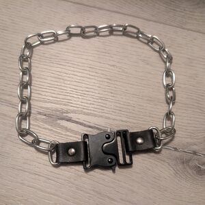 Dolls Kill Buckle Chain Necklace